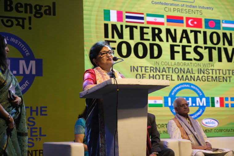 “I am really excited that this event is happening in Kolkata,” smiled Chandrima Bhattacharya. "West Bengal will learn a lot from this International Food Festival," she added