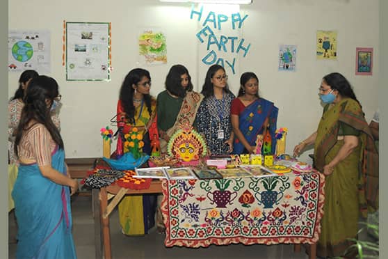 The Student’s Council and Eco Club of Women’s Christian College, Kolkata, observed Earth Day with a cultural programme followed by an exhibition on April 22. 