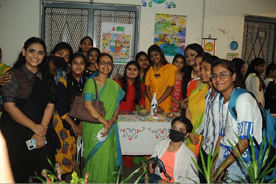 Students took the resolution to “invest in our planet”. The programme sought to generate awareness about ecological sustainability among our future generation,” said Nabanita Mitra, associate professor and member of Eco Club, Women’s Christian College. 