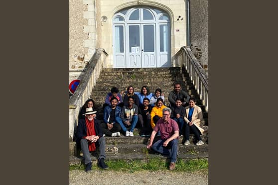 Students from The Design Village at Domaine de Boisbuchet in France. 