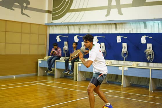 Over 150 participants took part in the tournament, which included sports like badminton, squash, basketball, and shooting.  
