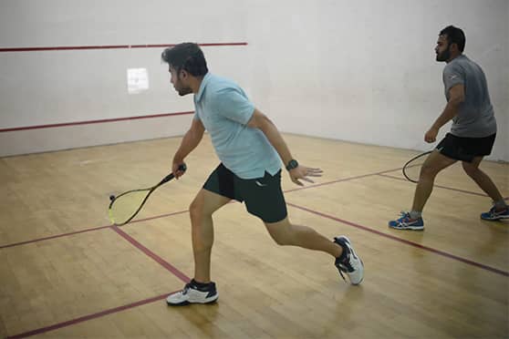 Student participants from Nagpur, Bangalore, Kolkata and other Indian chapters of JITO took part in the squash competition.   