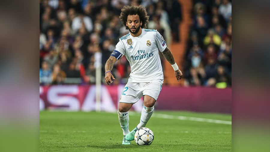 Marcelo features in Real Madrid: The White Legends docu-series.