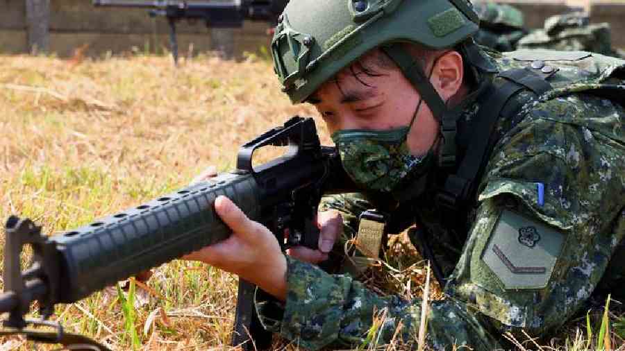 Taiwan performed a military drill in late July, demonstrating some of its defensive strategies
