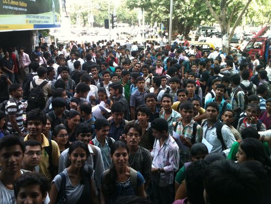 Delhi University officials advised students to exercise caution while filling up forms