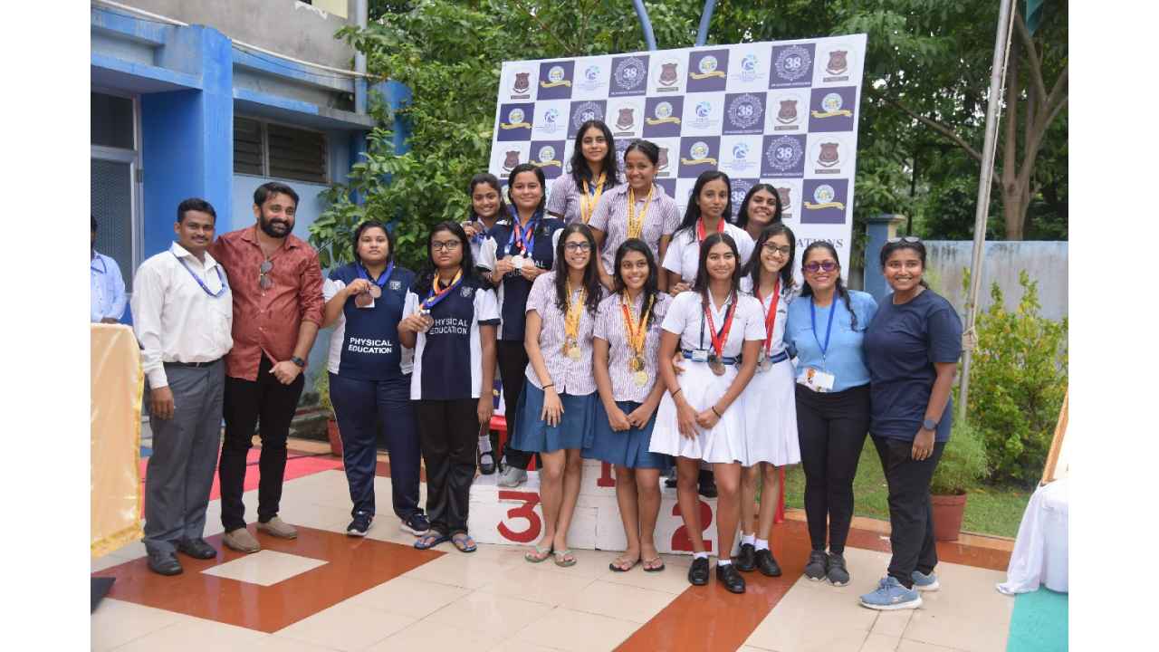 Winners of CISCE Regional Swimming Competition 2022 