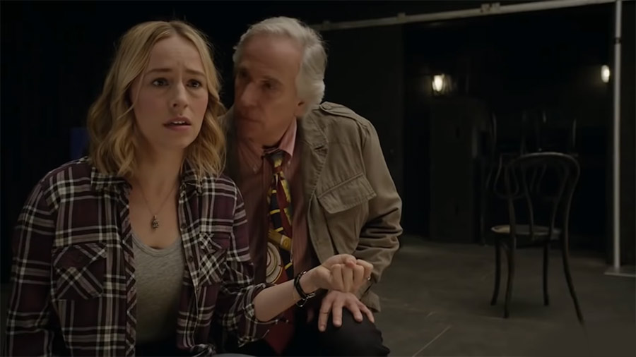 Sarah Goldberg and Henry Winkler in ‘Barry’.