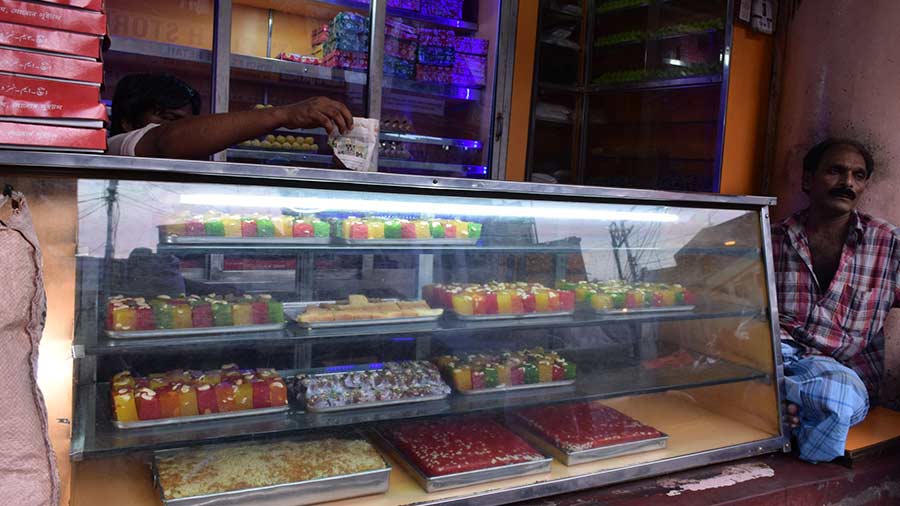 Shops sell unique sweets like Muscoth Halua and Mewa Laddu 