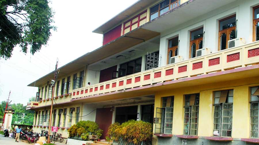 A building of Visva-Bharati. 