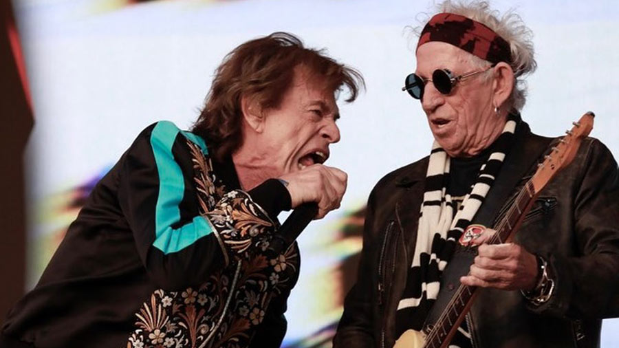 The Rolling Stones perform at Hyde Park, part of the SIXTY Tour