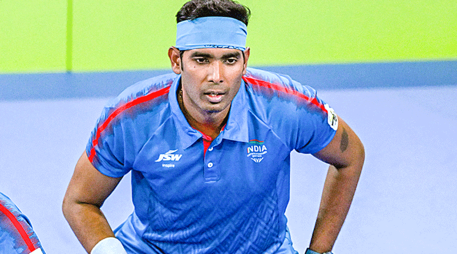 Sharath storms into two finals
