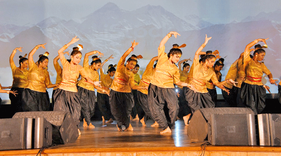 Students perform at Youthopia, The Heritage School’s annual fest.