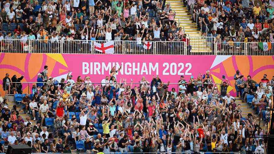 As Birmingham bids farewell to Commonwealth Games, spectators gather at Alexander Stadium to witness the grand ceremony