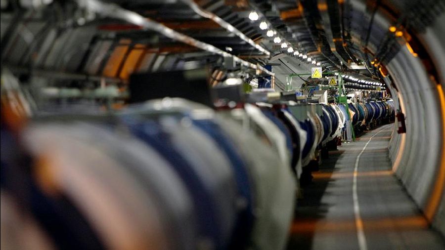 The Large Hadron Collider is the world's most powerful particle accelerator