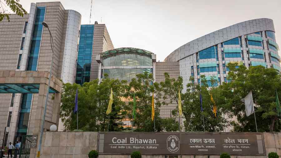 Coal Bhawan is head office of Coal India Limited. Newtown, Rajarhat, Calcutta.