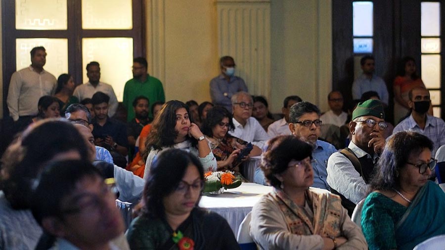 A view of the audience at the he Bengal Chamber of Commerce and Industry.
