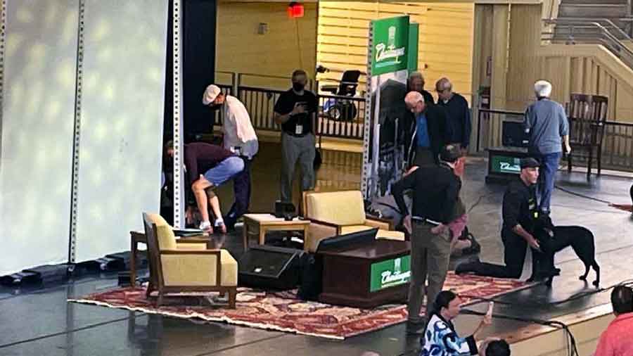 Rushdie was attacked while on stage at a literary event in rural New York