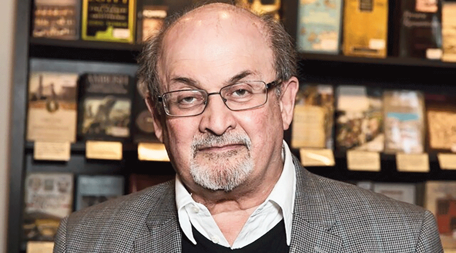 Salman Rushdie was attacked before giving a speech at an event in New York