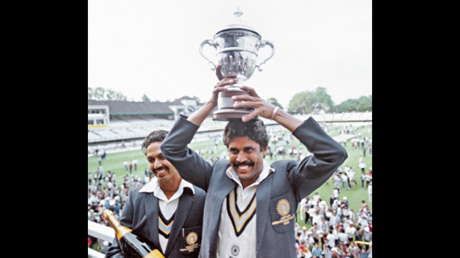Cricket World Cup victory in 1983