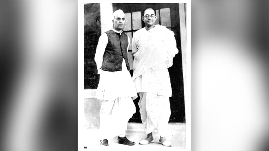 Jawaharlal Nehru and Subhas Chandra Bose