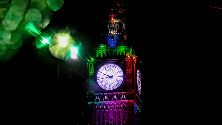 The replica of the Big Ben on VIP Road