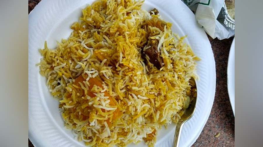 Biryani from Zam Zam