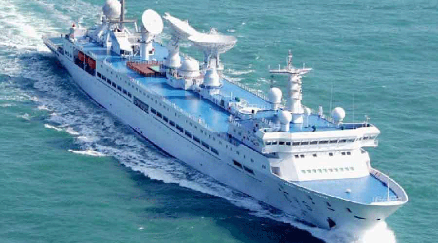 The Chinese ship Yuan Wang 5