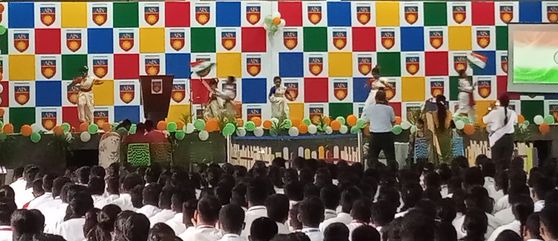 Asian International School celebrated Indenpendence day with great fervour. Pupils performed with cogent disposition and sculpted nationalism through words and performances such as dance and music enthrals. The event culminated with the felicitation of the achievers.