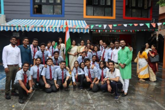 For independence’s day, a grand Literary Fest-Emblazon, was organised by Aditya Academy Dumdum, where 35 schools in and around Kolkata had participated in 15 events ranging from, Debate, Quizzing, to Rap Battle, Monologue enacting and so on. The two-long days fest was organised on 12 and 13 of August, which upheld the combined theme of Indian Independence and Dreams , through topics of each event. The opening and closing ceremony was a tribute to the motherland through a dance medley on patriotic songs and a chorus on "Ae wataan" and "Vande Mataram." 