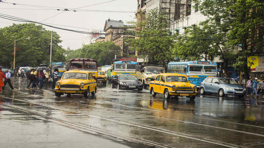 The cumulative rain deficit for Kolkata so far this season is 34 per cent, said the official