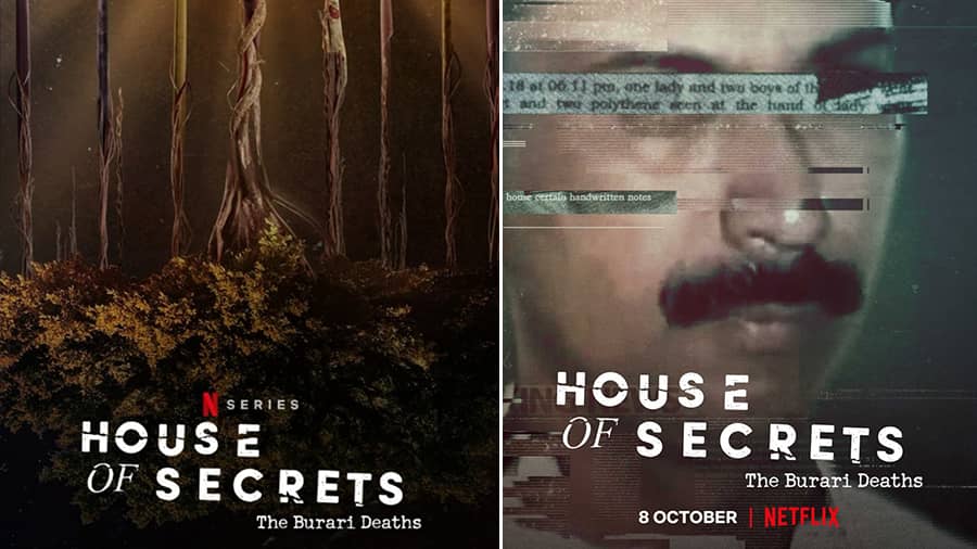 Posters of Netflix’s House of Secrets: The Burari Deaths.
