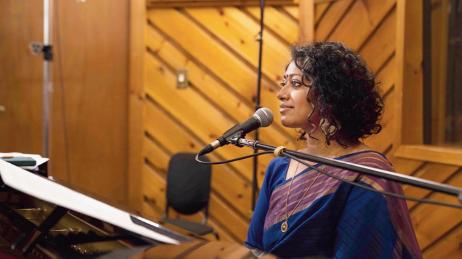 Annette Philip, the founder of Berklee Indian Ensemble