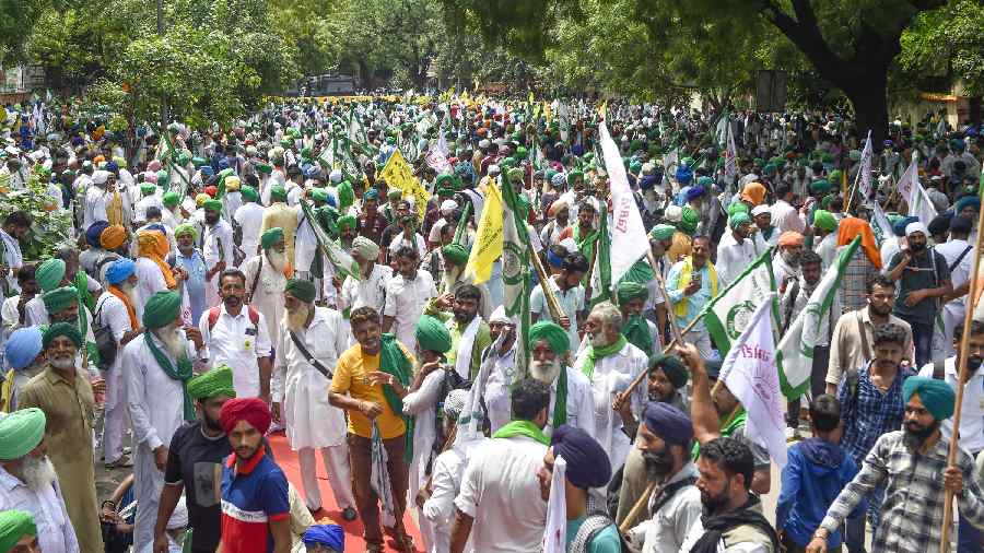 Samyukta Kisan Morcha Skm Mahapanchayat Samyukta Kisan Morcha Reiteration Of Farmers 4900