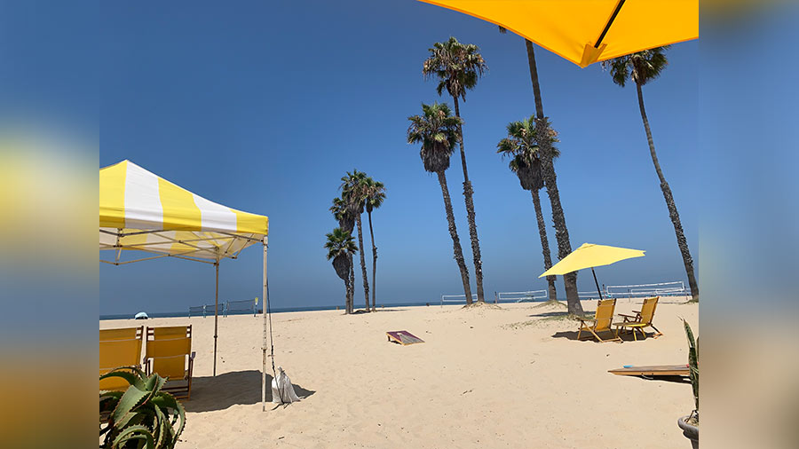 Santa Monica beach