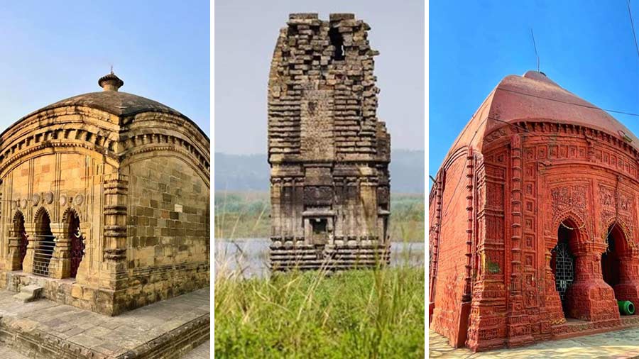 Seven exquisite temples from a bygone era near Asansol, revisited