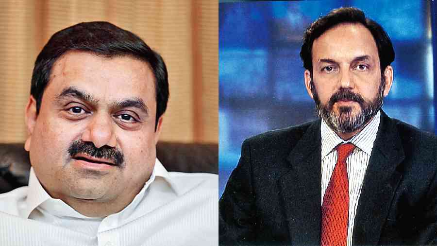 Adani Group - Adanis mount NDTV takeover bid - Telegraph India