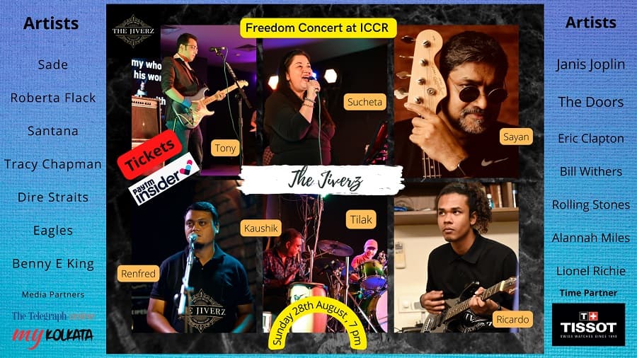 The Jiverz are all set to make audiences groove to the music of artistes like Eagles, Janis Joplin, Eric Clapton and more at their Freedom Concert