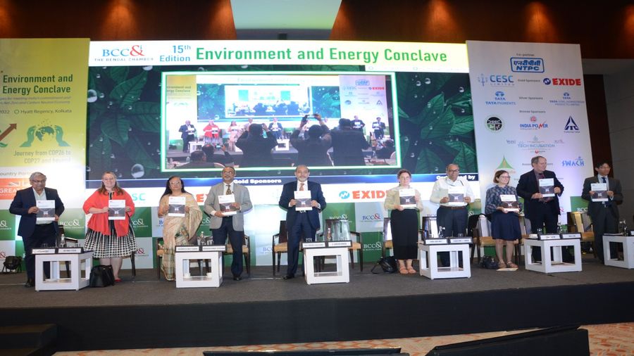 A glimpse of the 15th edition of the Environment and Energy Conclave hosted by The Bengal Chamber of Commerce and Industry.