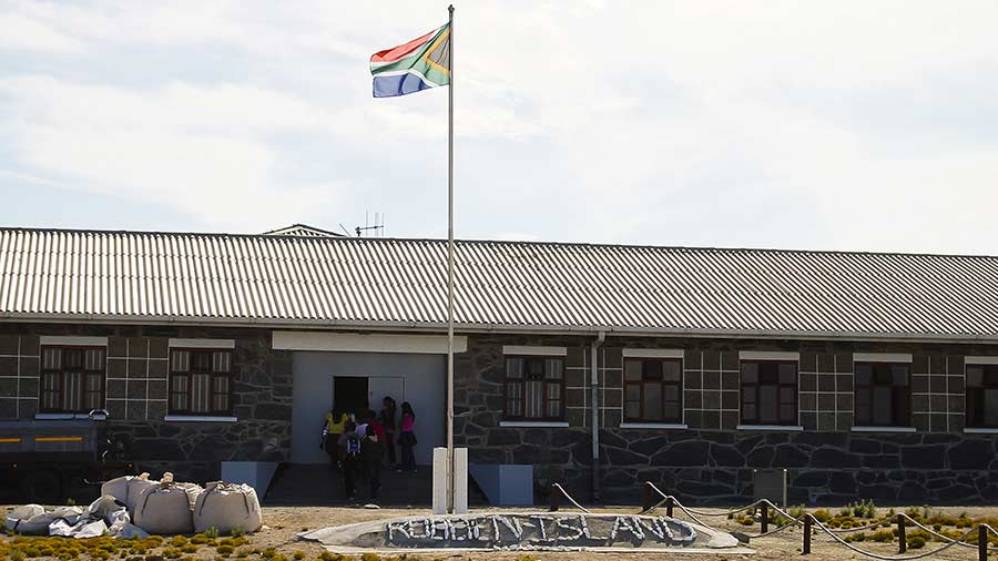 Robben Island, which once housed political prisoners including Nelson Mandela