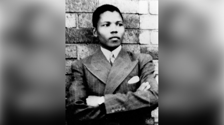 A young Mandela, before he would begin his 18 years of captivity at Robben Island