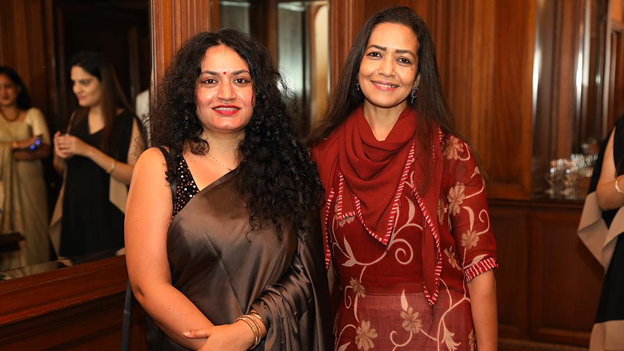 Chatterjee with Esha Dutta