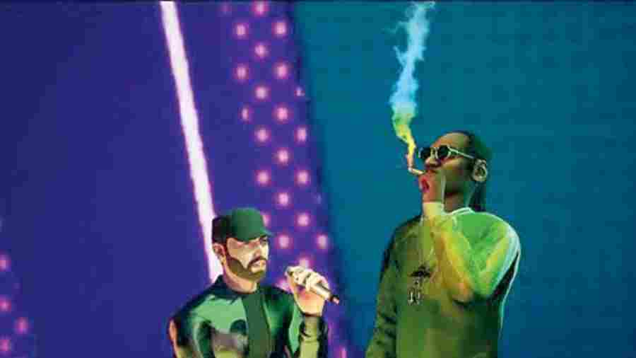 After Two decades: After almost 20 years, Eminem and Snoop Dog released a song together, titled From the D 2 the LBC. But a Snoop Dogg and Eminem performance will always have an extra thing to it. Inspired by the Otherside Metaverse, the two are seen getting “animated” and seem to take their audience on a visual trip as well.