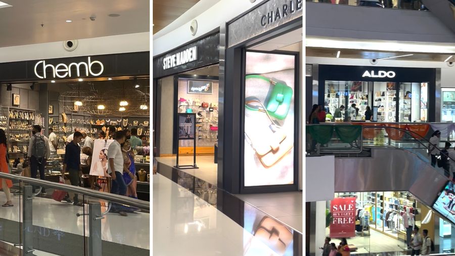 From Shoppers Stop to Steve Madden, the mall has affordable and high-end brands