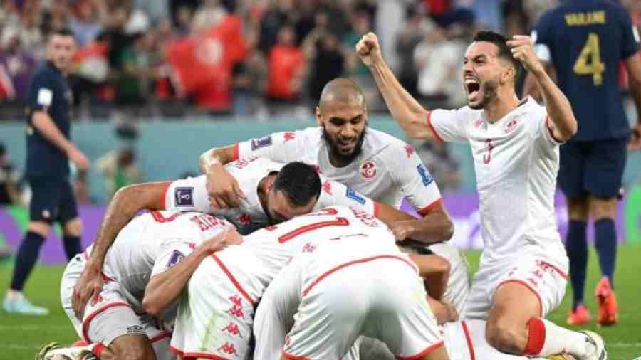 The Tunisian fans roared in approval though it was not enough to take them to the next round.