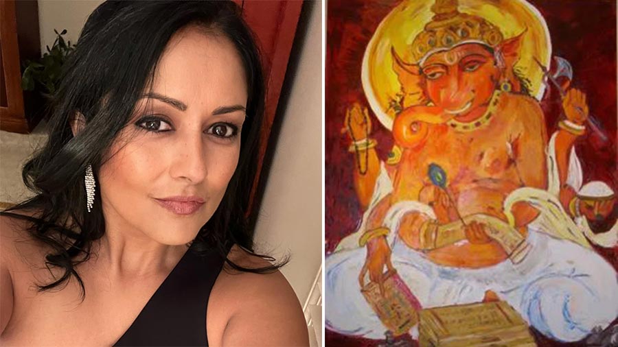 Malika Ghosh Garrett: The La Martiniere girl in the US, who paints the real India