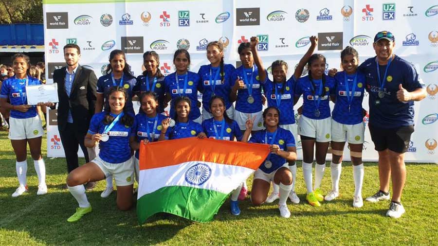 India’s U-18 girls after clinching silver last year