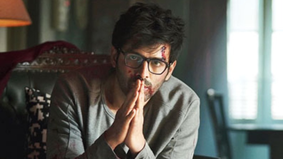 Kartik Aaryan in Freddy that streams on Disney+Hotstar today