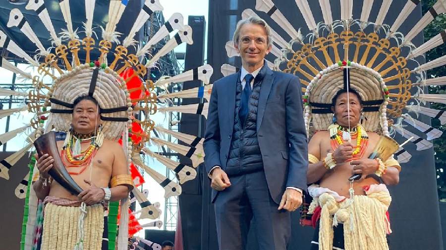 Emmanuel Lenain, Ambassador of France to India attending the ‘Festival of Festivals’ where France is a guest of honour this year. 