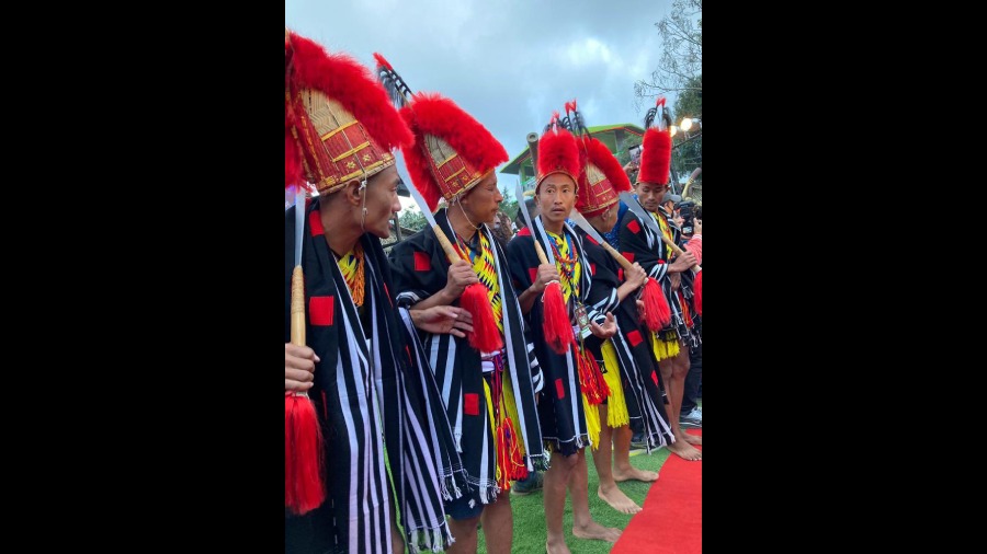 The people of Nagaland also celebrated  their 60th statehood day on December 1. 