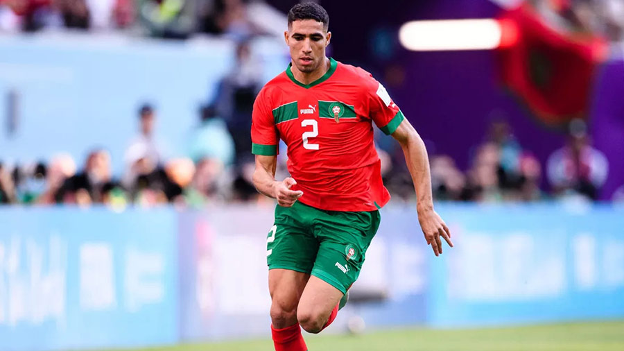 Right centre-back: Achraf Hakimi (Morocco) — While not as adventurous going forward as he is in club football, Hakimi has been instrumental in two famous Morocco wins, which saw them top Group F ahead of Croatia and Belgium. Hakimi has been defensively switched on throughout, besides making himself available whenever feasible on the right flank, with a steady supply of crosses, cut-backs and dribbles for his teammates to benefit from